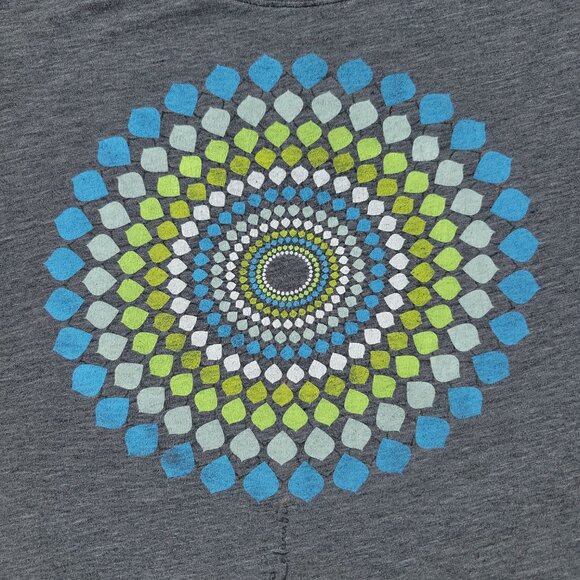 Columbia Shirt Women's Large Gray Graphic Tee Crew Neck Short Sleeve Top Adult L - Picture 2 of 16